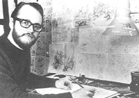 Freddy Milton, the Danish cartoonist responsible for Woody's hour of glory.